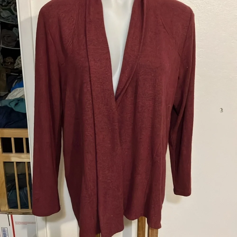 Habitat open cardigan thick soft cozy fabric and xtra long M